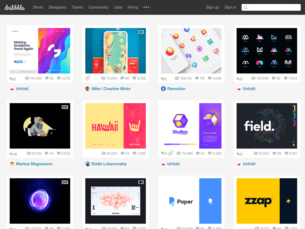 dribbble