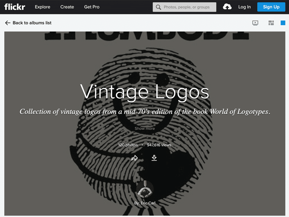 loghi vintage flickr