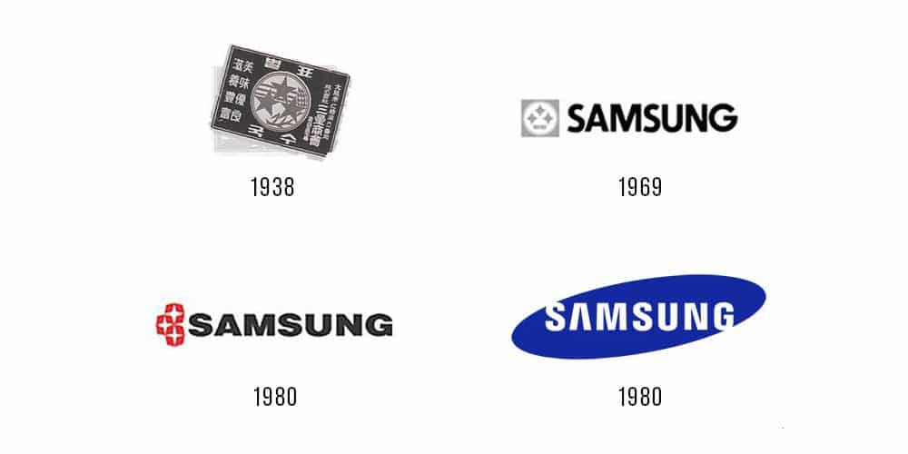 samsung logo geçmişi