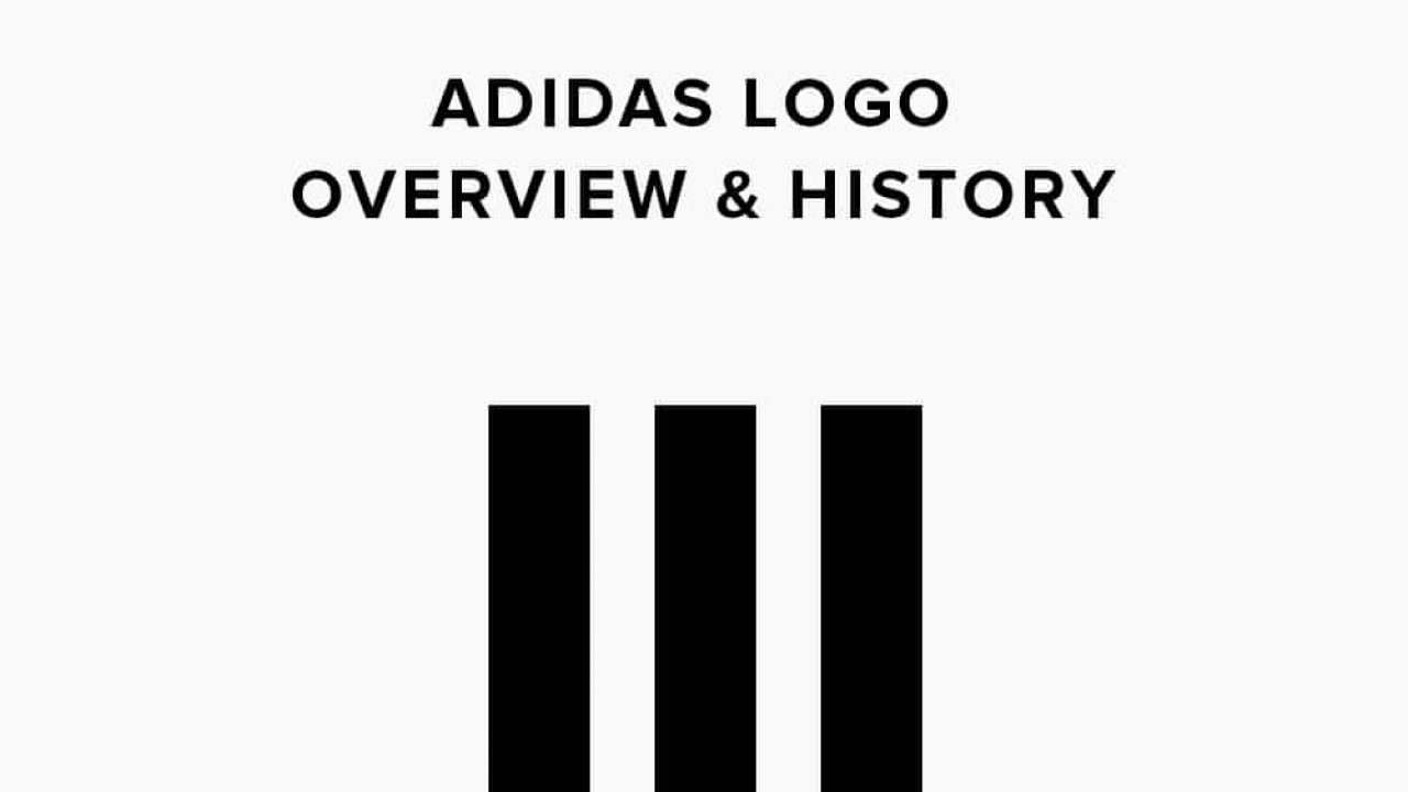 adidas logo outline