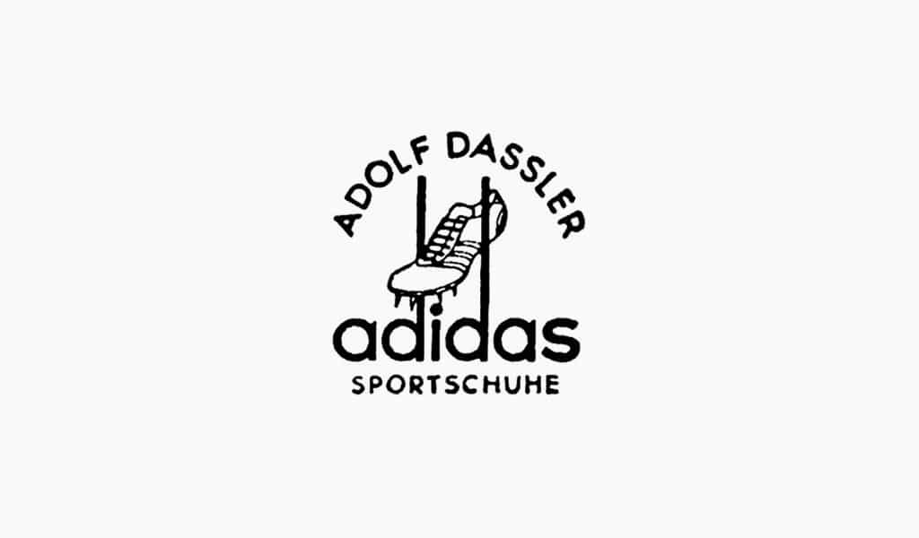 Logo original d'Adidas