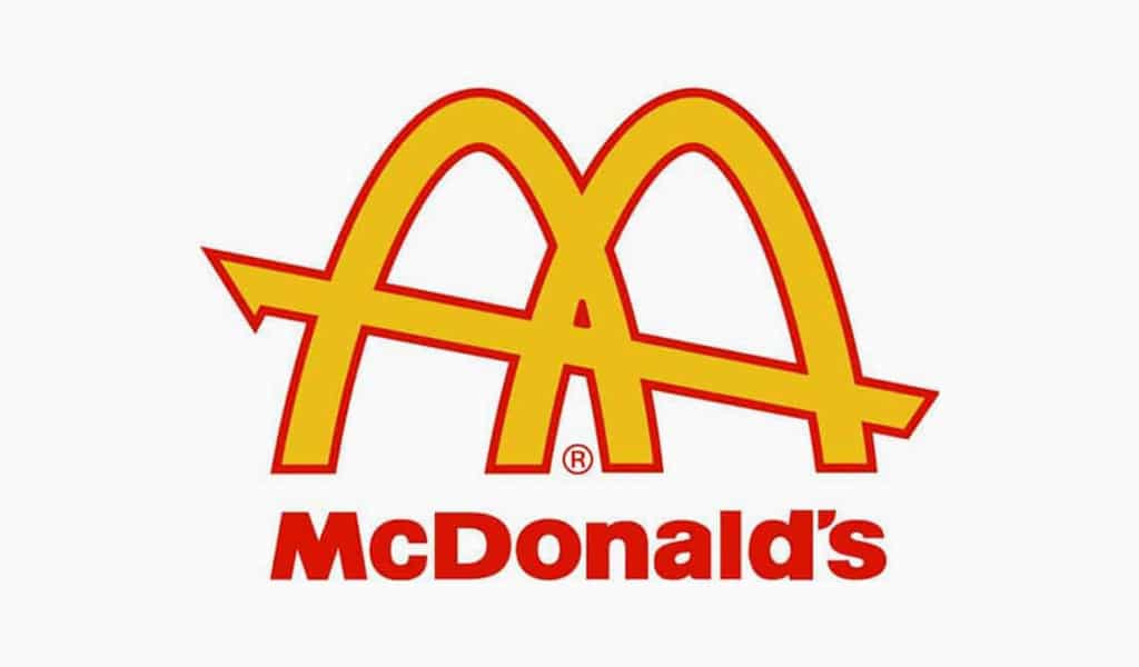 Logo di McDonald's Golden Arches, 1961