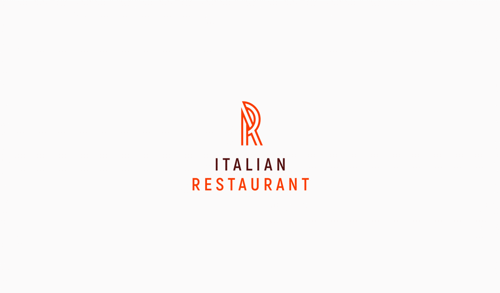 bir restoran logosu