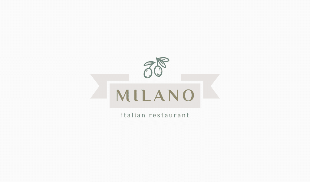 bir restoran logosu