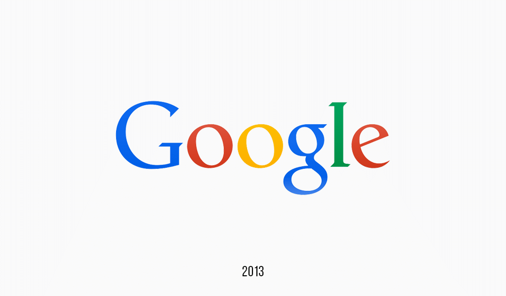 Google logo, 2013