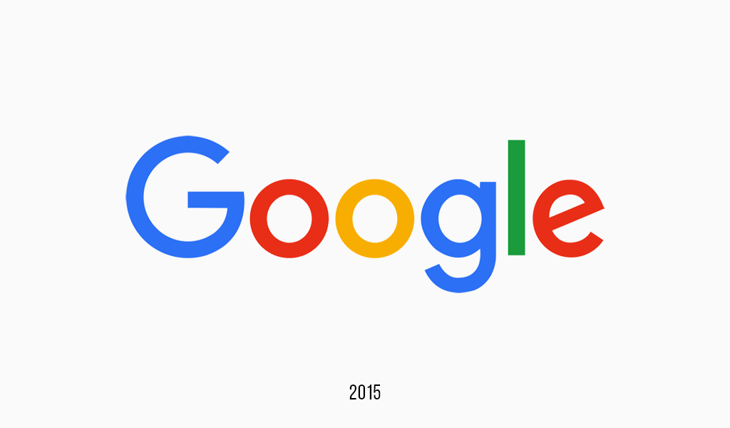 Logo di Google, 2015