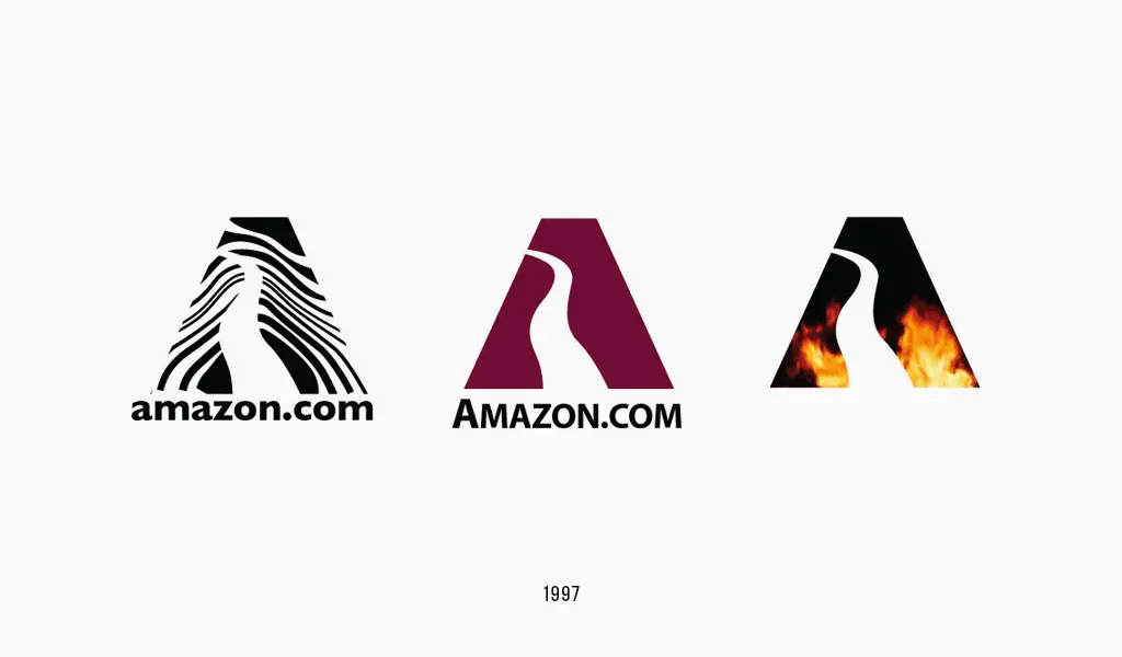 La historia de Amazon y el diseño de su logotipo | Turbologo