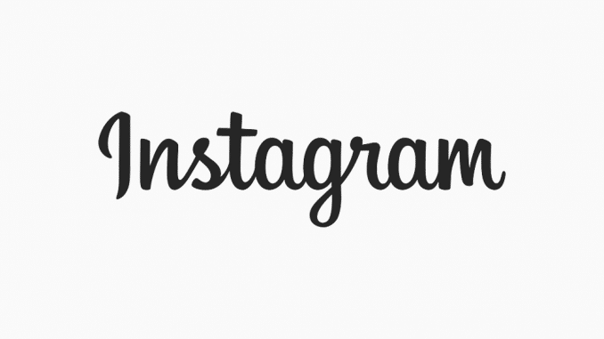 Instagram text logo