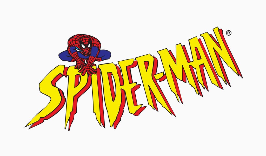 Spiderman logo design history and evolution TURBOLOGO blog