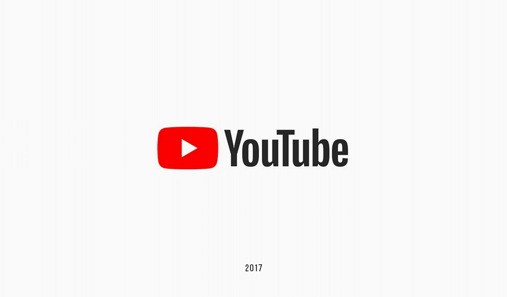Logotipo de youtube 2017