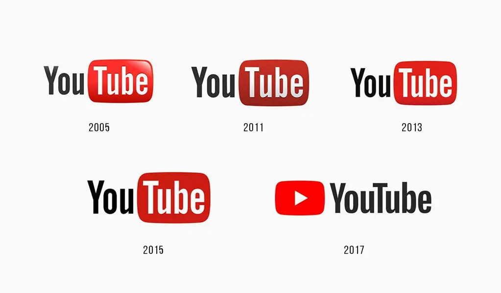 Diseño del logo de YouTube: historia y evolución | Turbologo