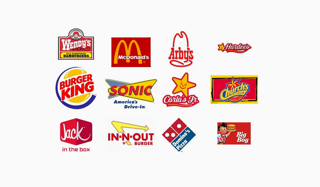 Logotipos de restaurantes famosos