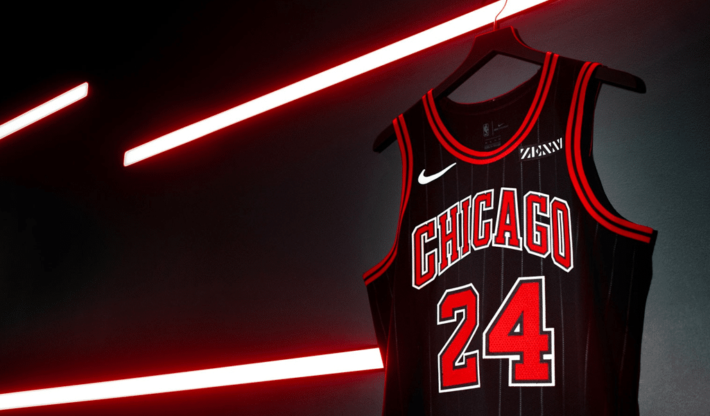Cores uniformes dos Chicago Bulls