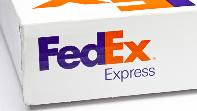 Fedex logo box