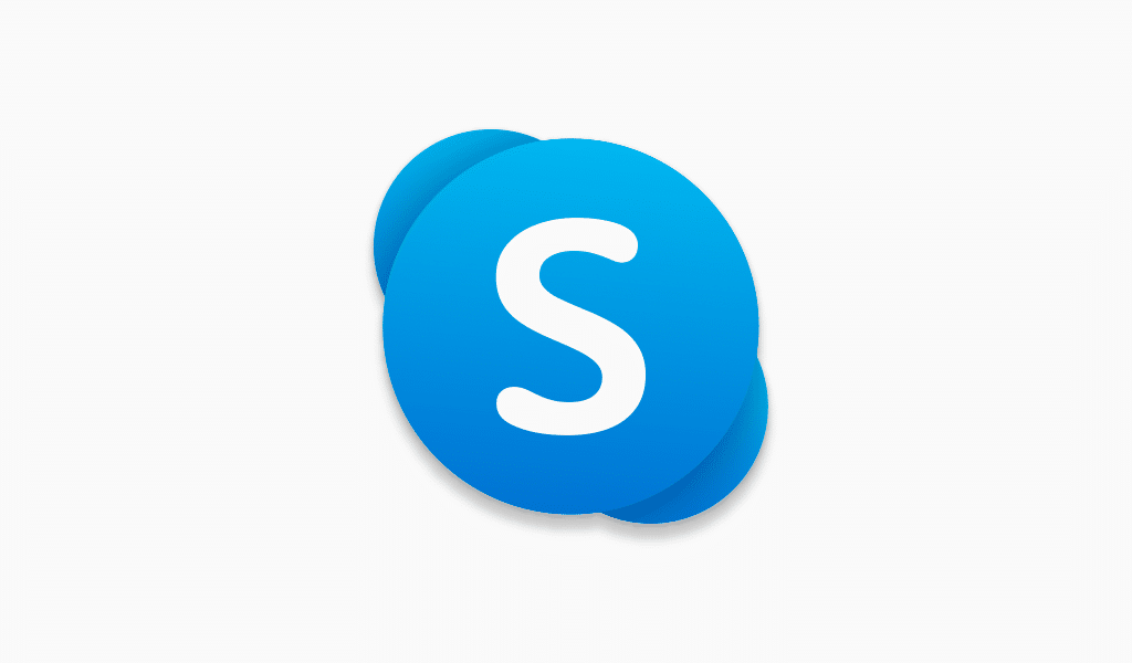 Logotipo de Skype 2019