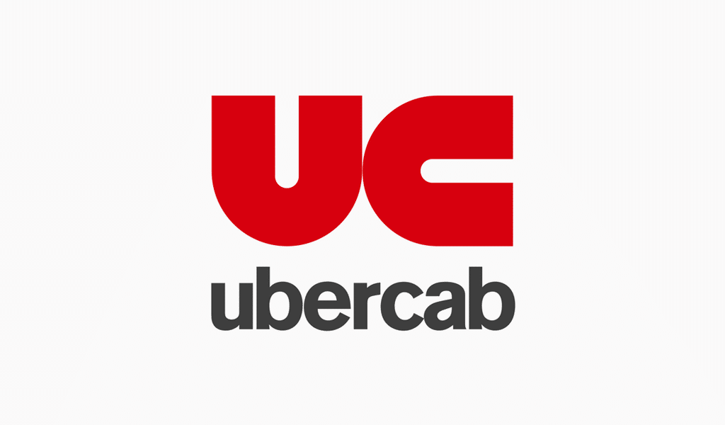 Primer logo de Uber - Ubercab