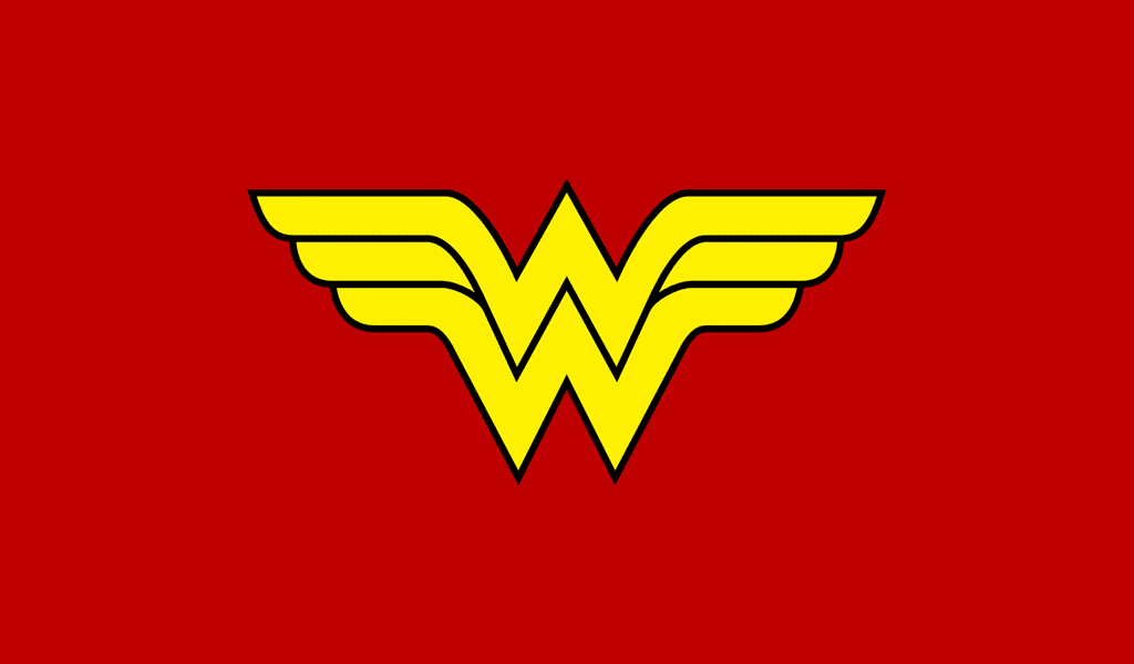 Primeiro logotipo da Wonder woman