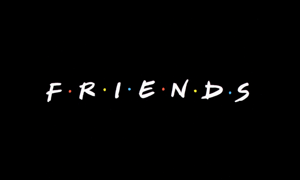 What font is the Friends Logo – History | Turbologo Logo Maker