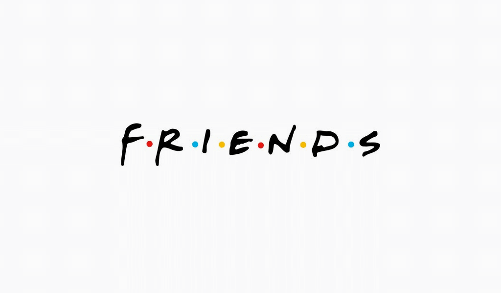 What font is the Friends Logo – History | TURBOLOGO blog