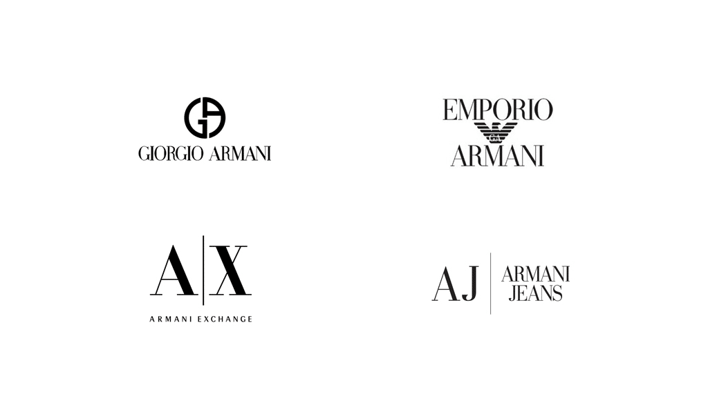 armani exchange font