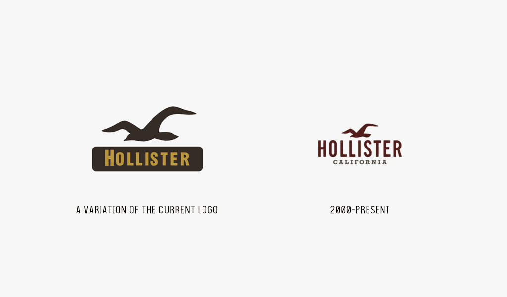 História do logotipo Hollister