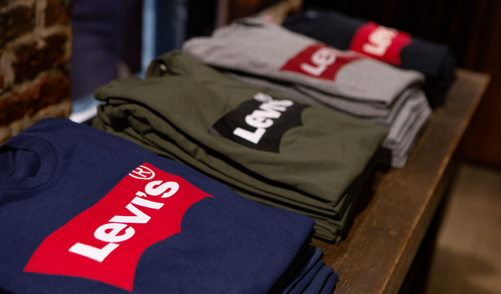 T-shirts Levi's avec logo