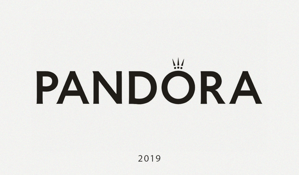Pandora neues Logo