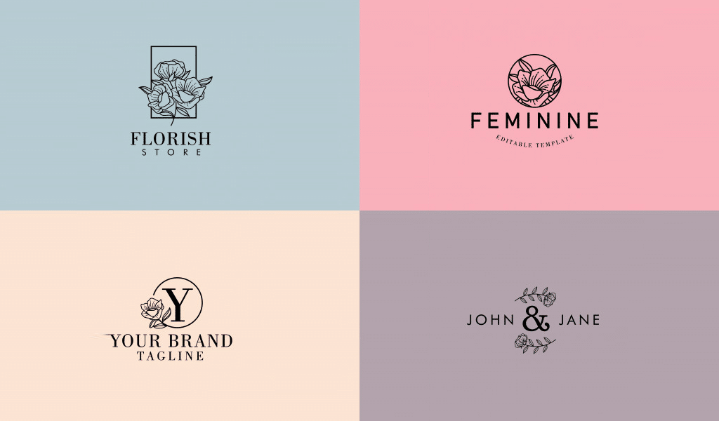 minimalistische Logos