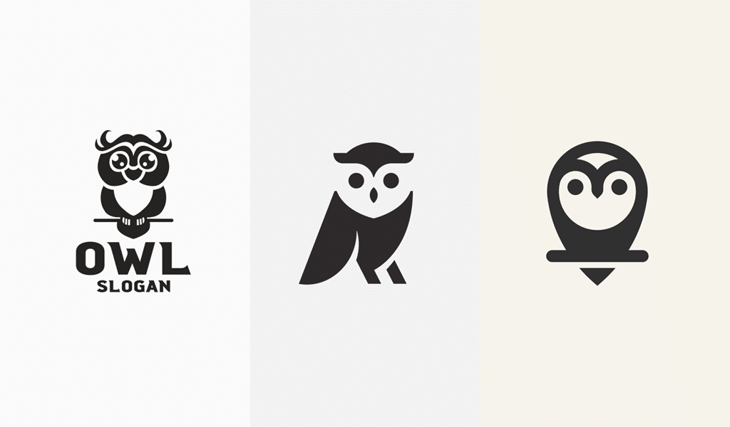 Logotipos de coruja