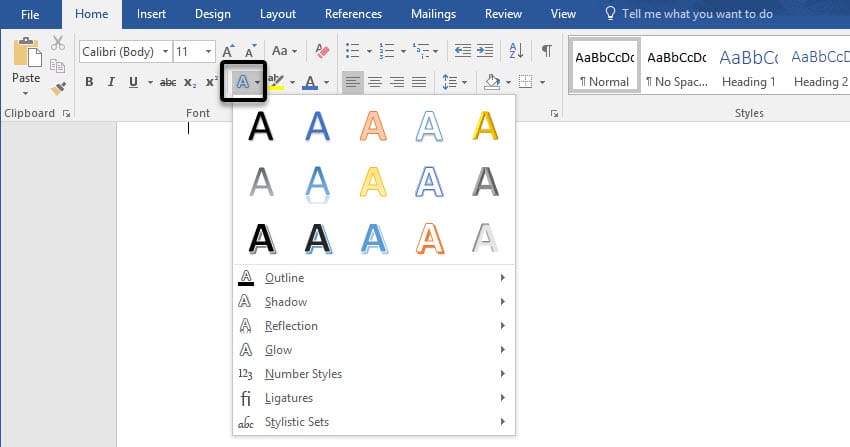 Créer un logo dans Word