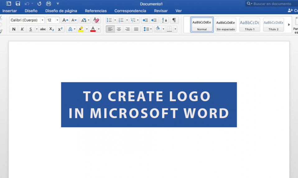 How to Create Logo in Microsoft Word | Turbologo
