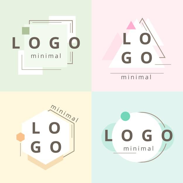 logos pastel