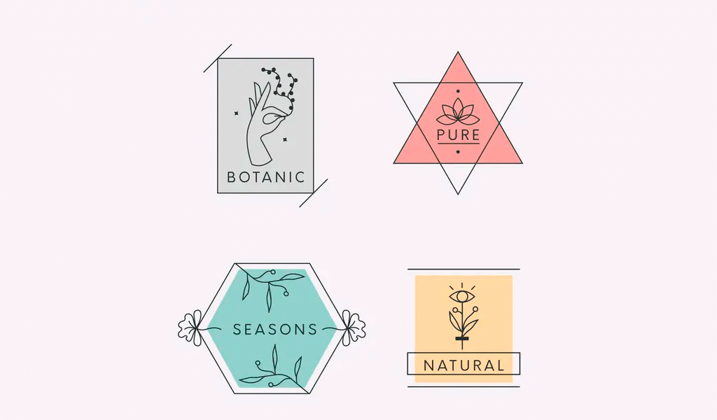 Pastel logos