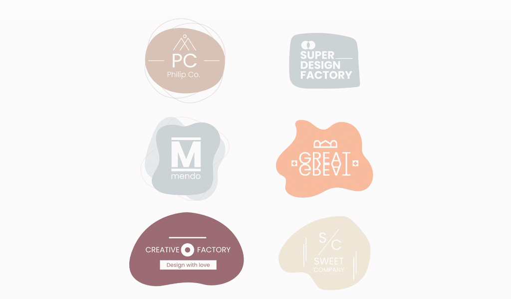 Pastel logos