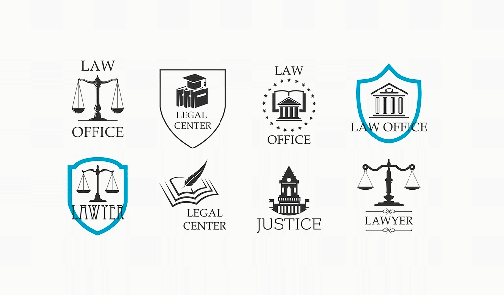Logotipos de escritórios de advocacia
