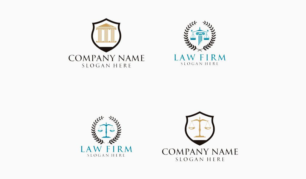Logotipos de escritórios de advocacia