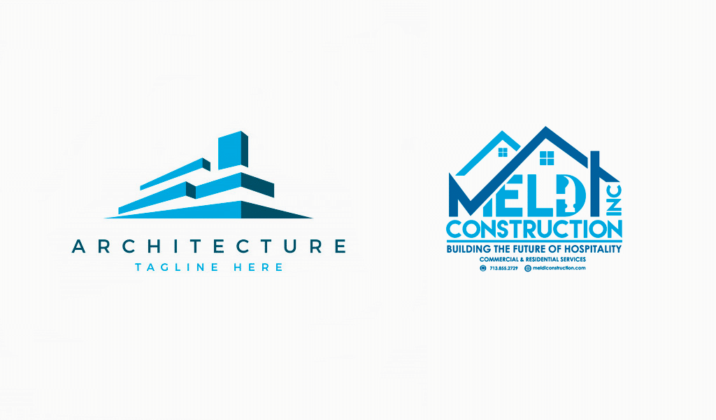 Logotipo de la empresa de construcción