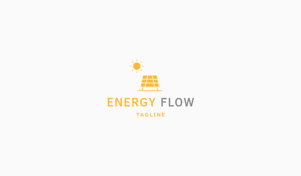 Logotipo da energia solar